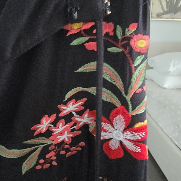 Farm Rio Winter Magic Maxi Dress, Size Small - Picture 4 of 12